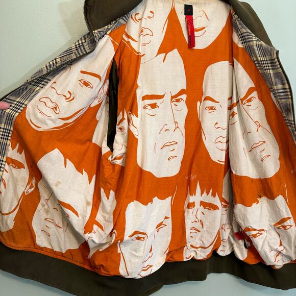 Massive Revolution Jacket Men 3X Green Plaid Reversible Full Zip Pockets Outdoor - Picture 14 of 16